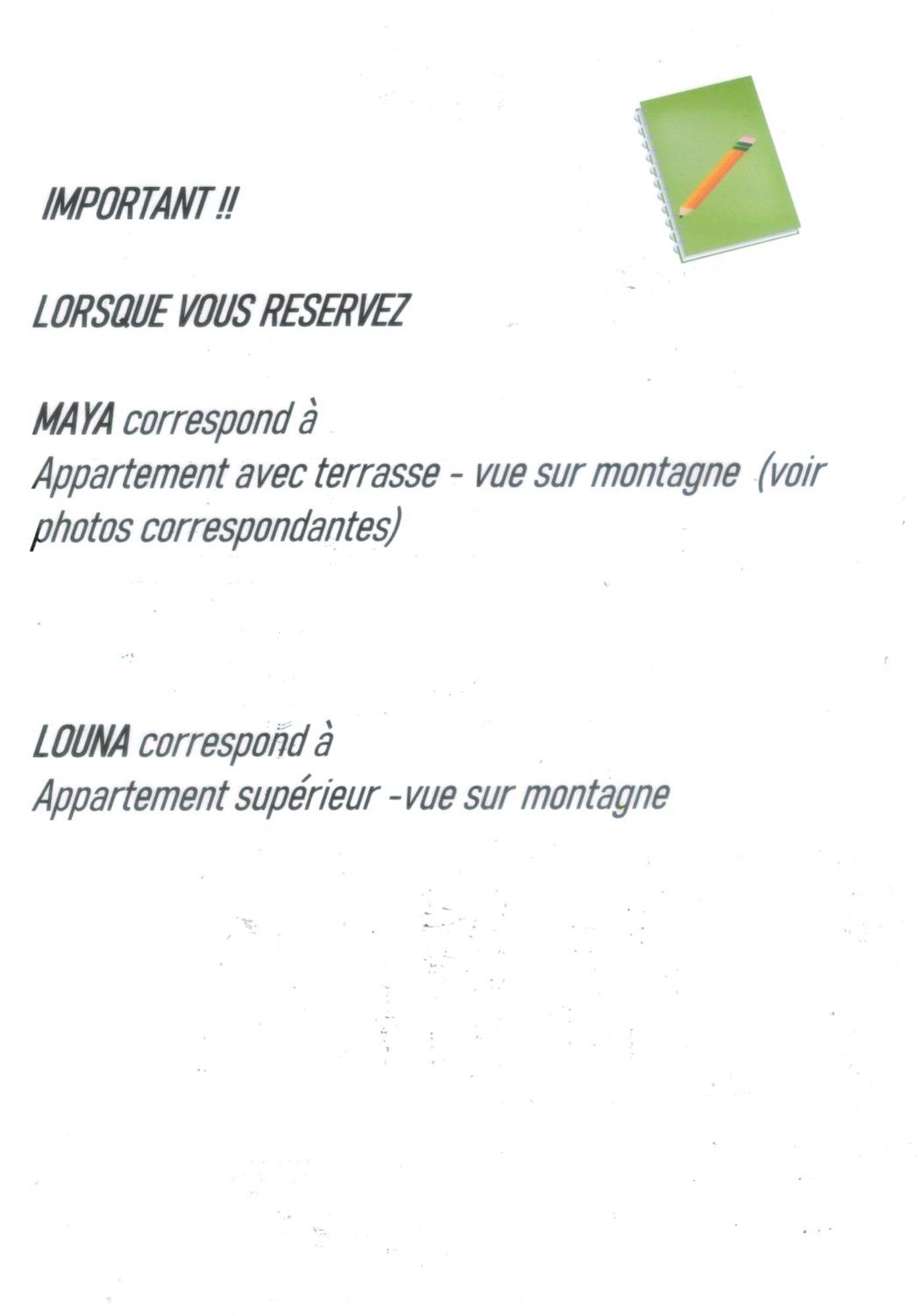 5 Personnes Maya Et Louna Apartment *